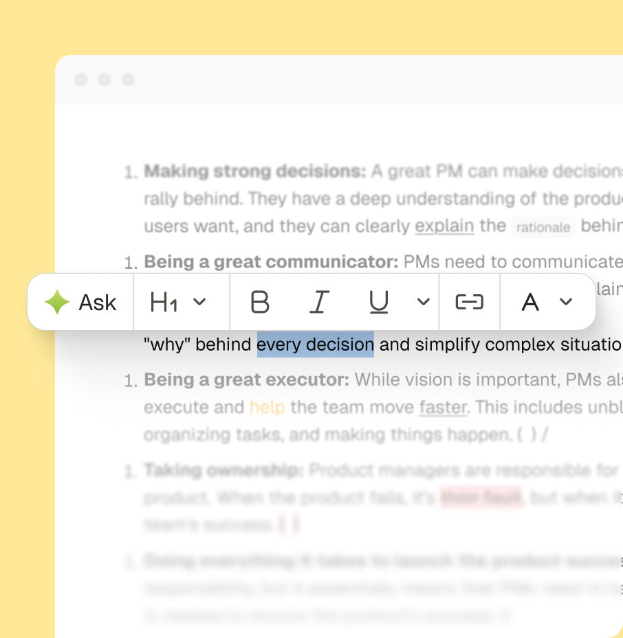 Edit text styles easily